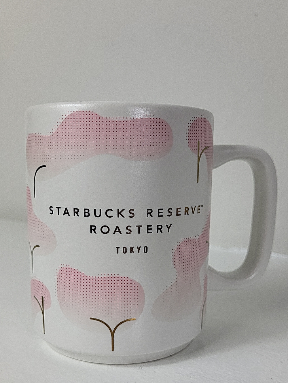 Starbucks Reserve Roastery Tokyo Sakura 2019 Cherry Blossom Cup Mug White Pink